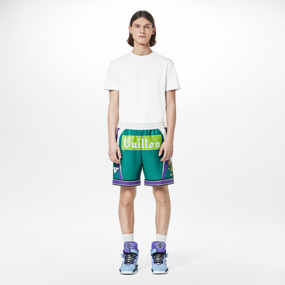 Louis Vuitton LV Graphic Sporty Leather Shorts outlook