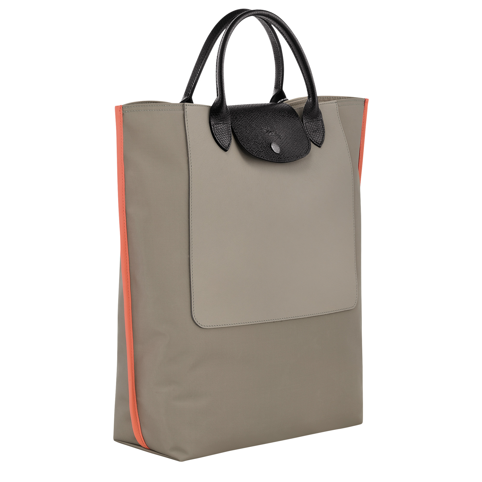 Cabas Longchamp M Tote bag Clay - Canvas - 3