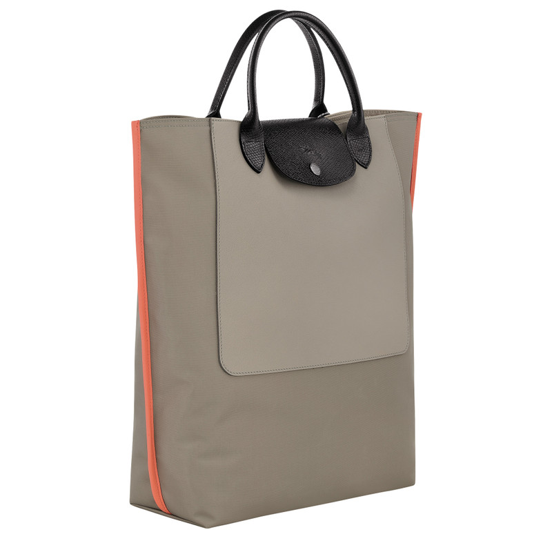 Cabas Longchamp M Tote bag Clay - Canvas 3