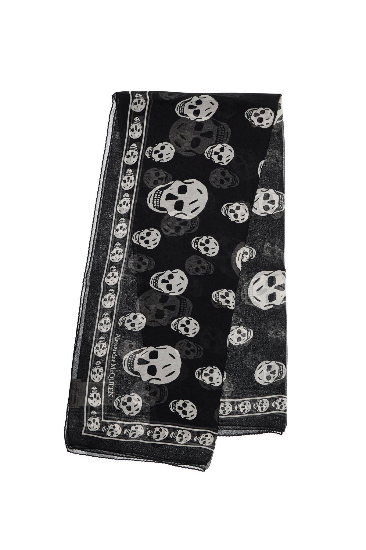 Silk Skull Scarf - 3