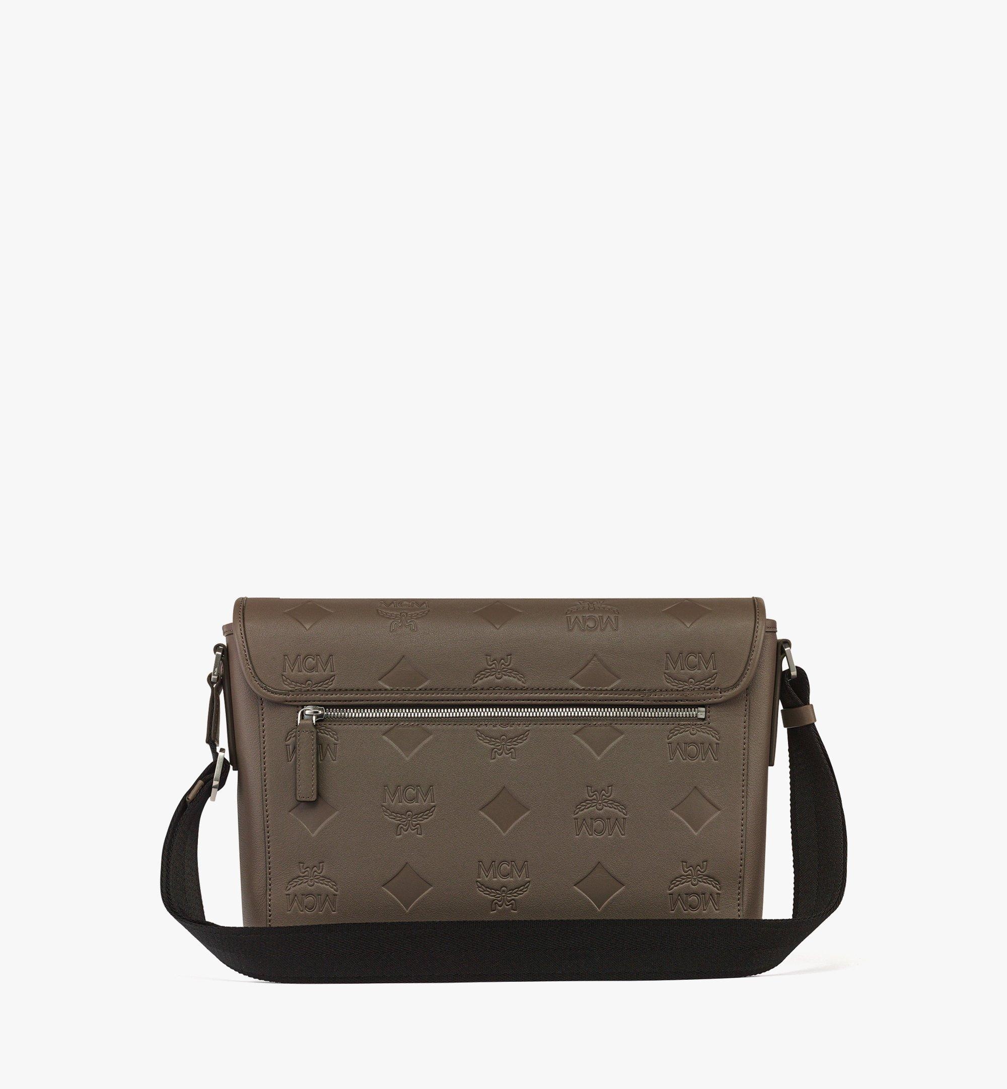 Aren Messenger in Maxi Monogram Leather - 4