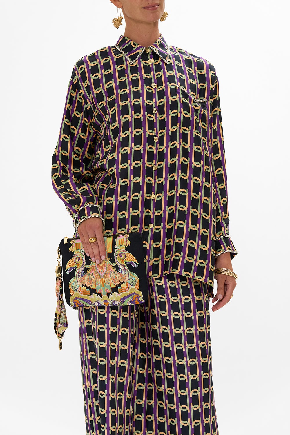 SCARF CLUTCH - 4