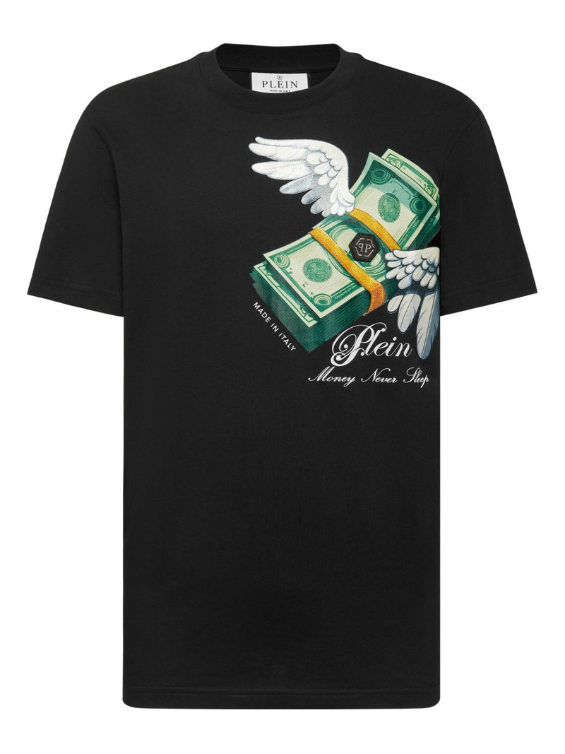 money-print T-shirt 1