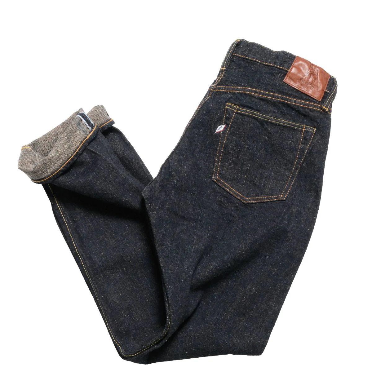 Pure Blue Japan - 14oz Camel-core x Indigo - Relaxed Tapered - CCBE-019 - 1