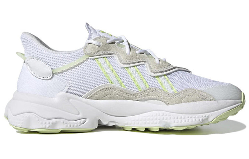 (WMNS) adidas Ozweego Shoes 'Cloud White / Almost Lime' GW5622 2