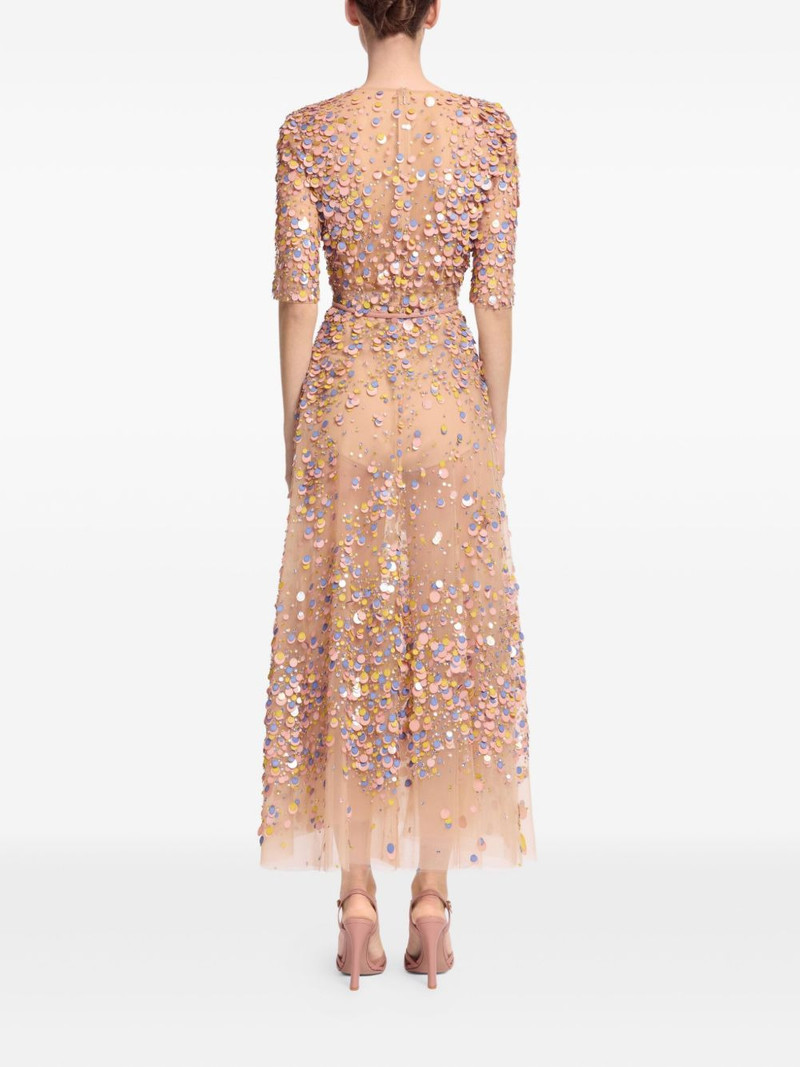 sequin-embellished mini dress 3