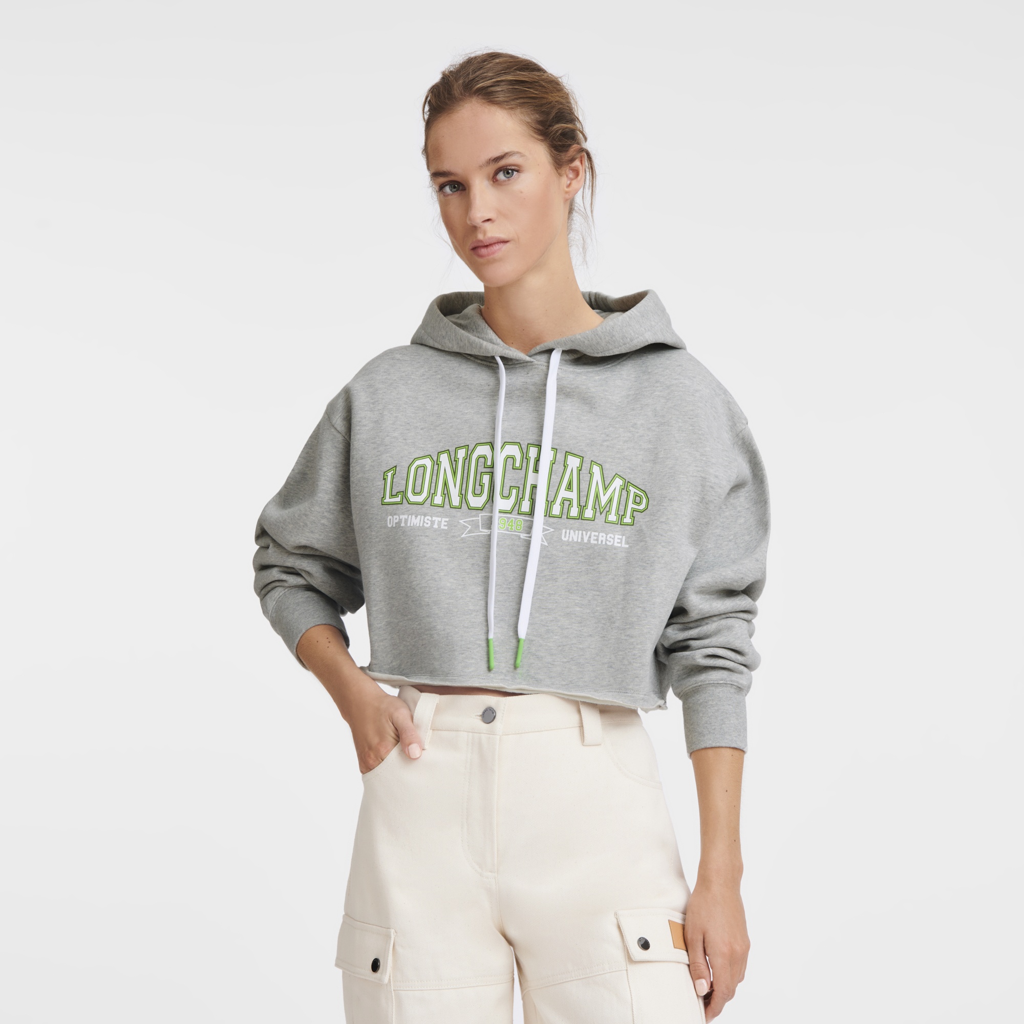 Hoodie Grey - Jersey - 3