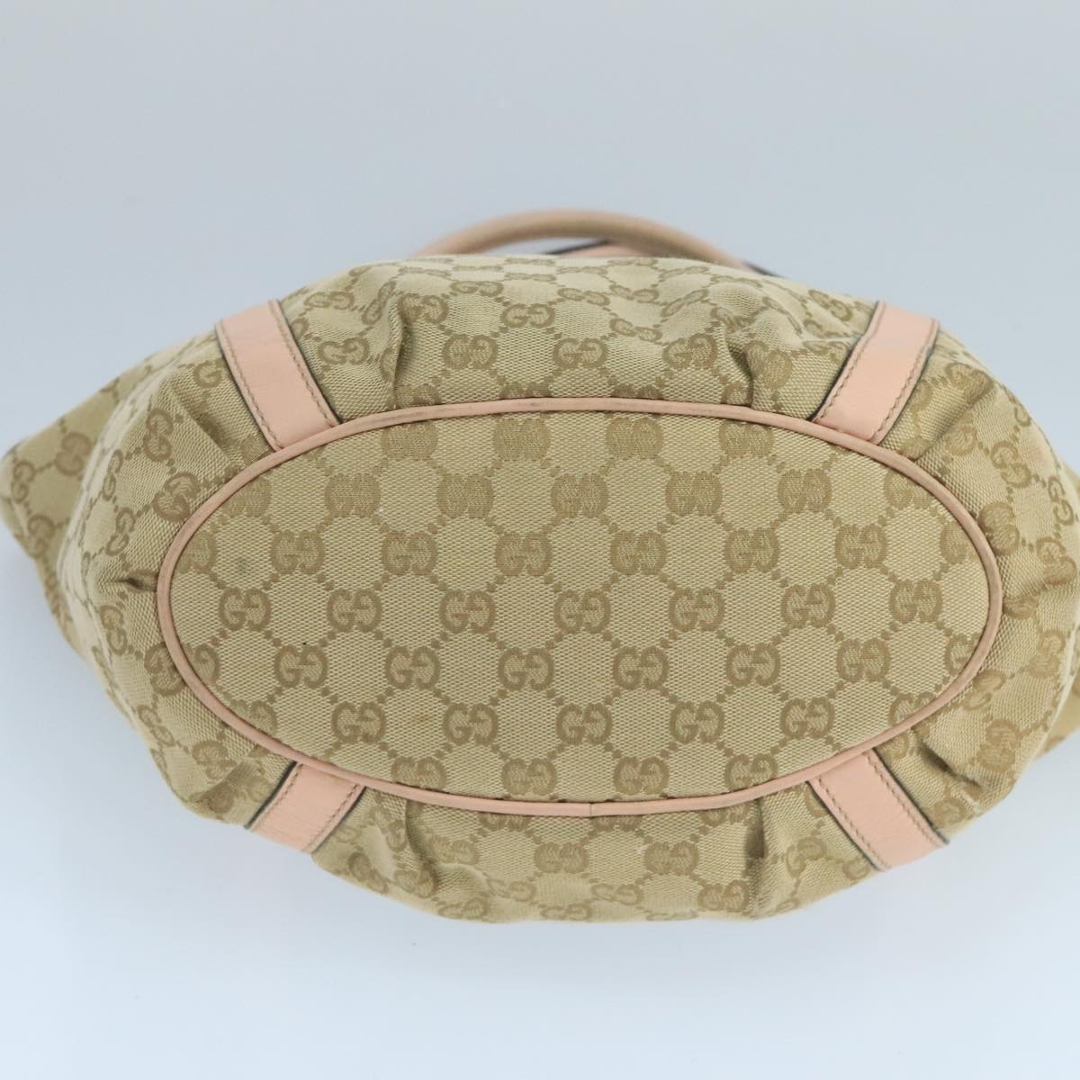 GUCCI GG Canvas Tote Bag Beige - 9