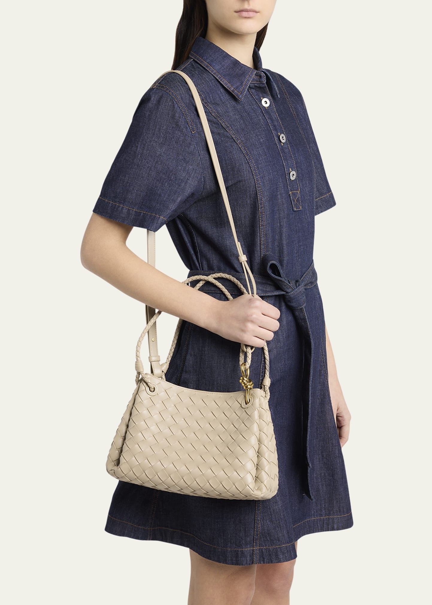 Parachute Medium Nappa Leather Shoulder Bag - 2