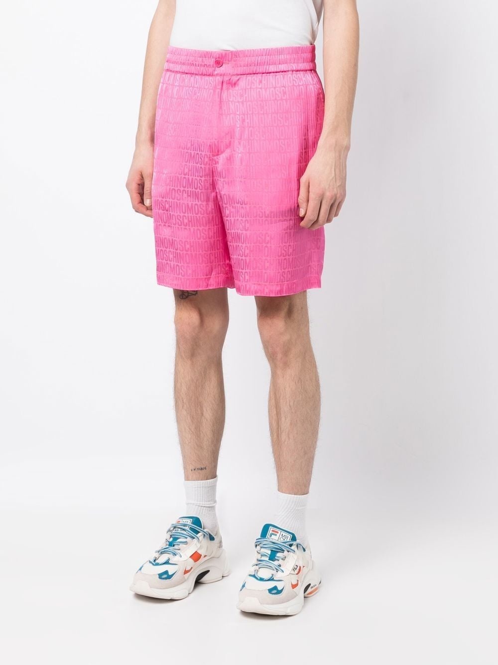LOGO-PRINT SHORTS - 5