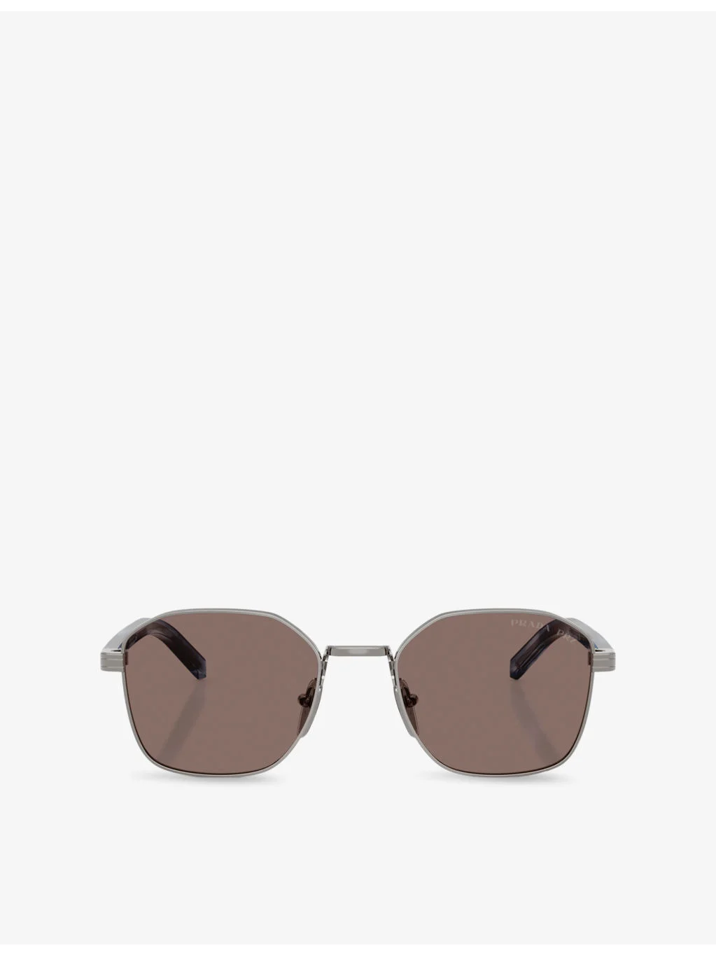 PR C50S Square-Frame Steel Sunglasses - 1