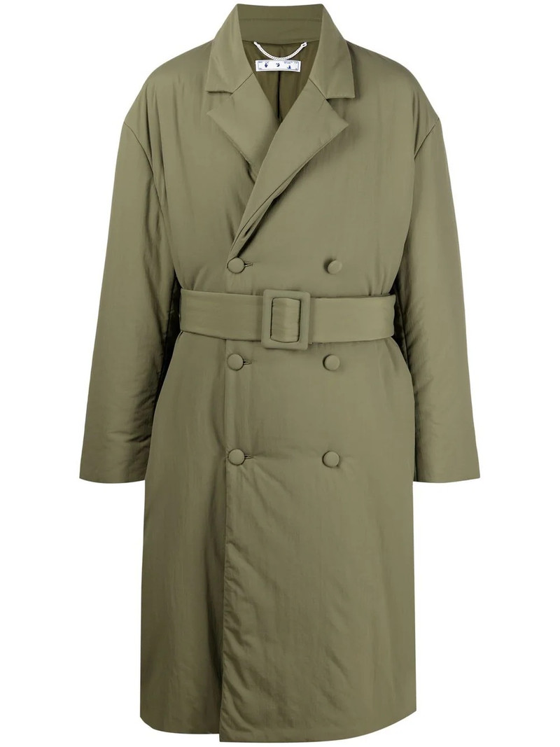 padded double-breasted coat 1