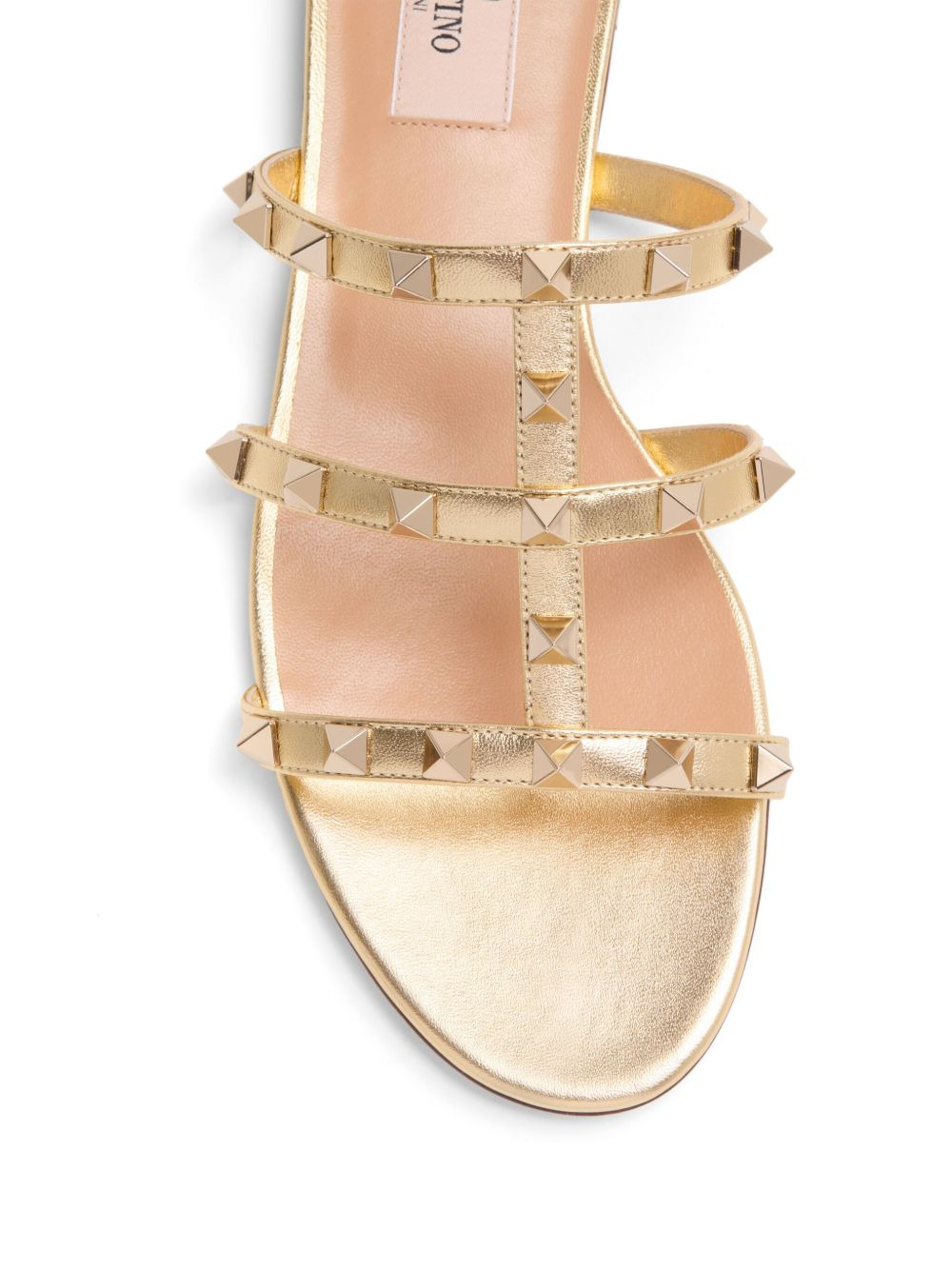 Valentino Garavani Sandals Golden - 3