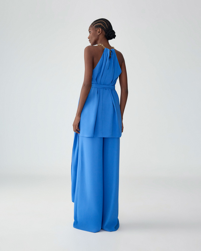 High-Waist Pleated Wide-Leg Pants 3