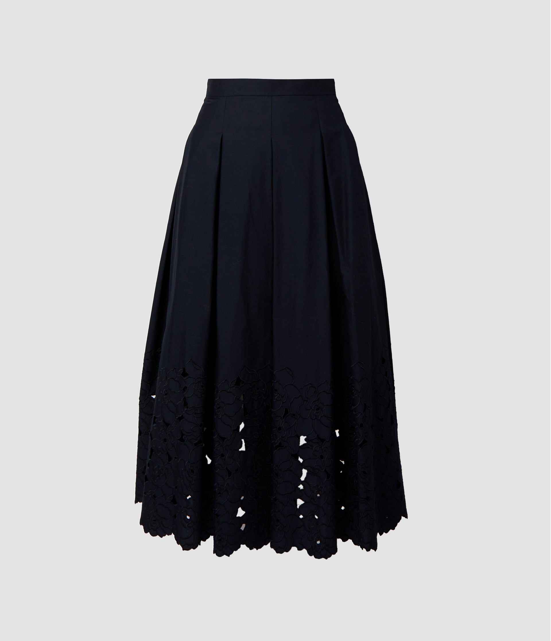 PLEAT DETAIL SKIRT - 1