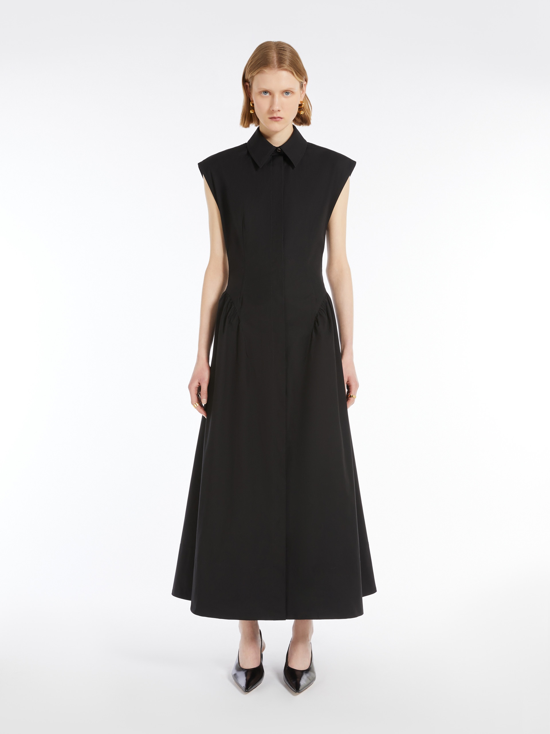FABIANA Sleeveless cotton dress - 3