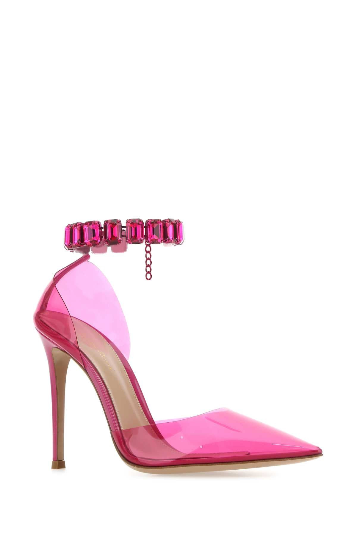 Gianvito Rossi Women Fuchsia Pvc Pumps - 2