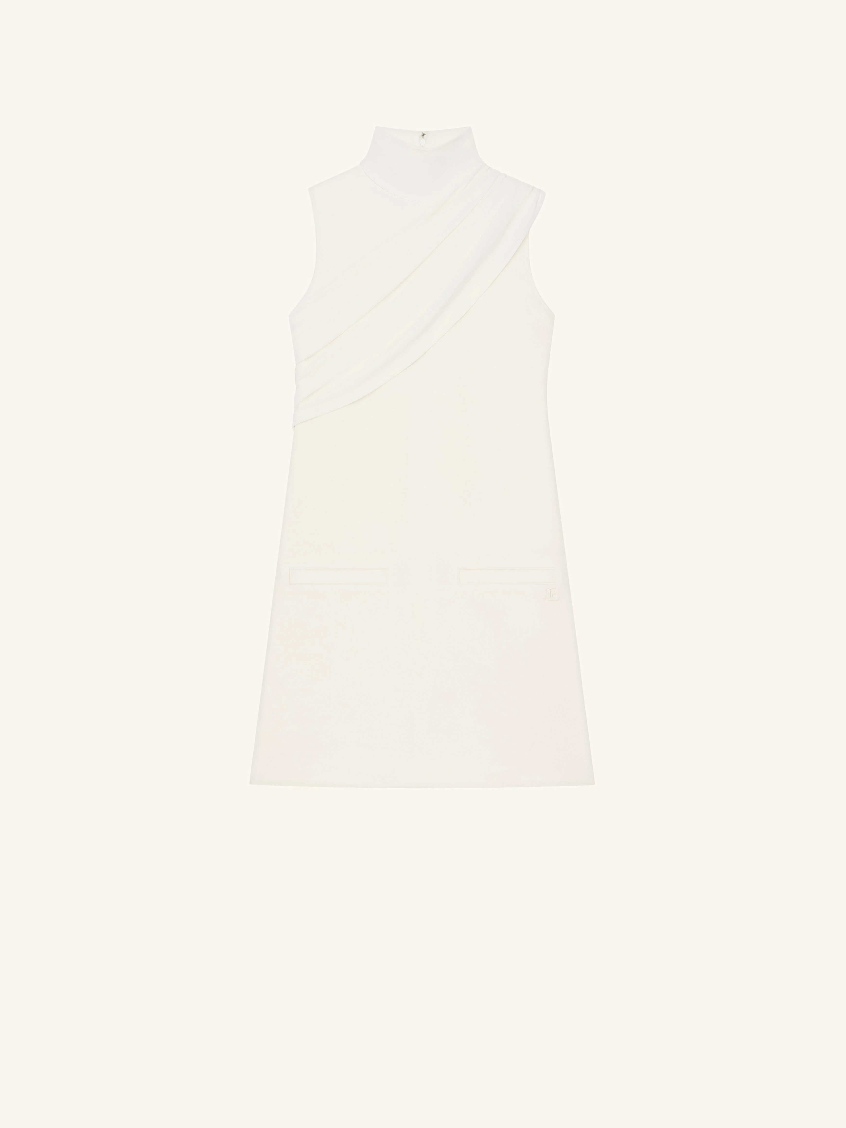 TWIST A-LINE DRESS - 1