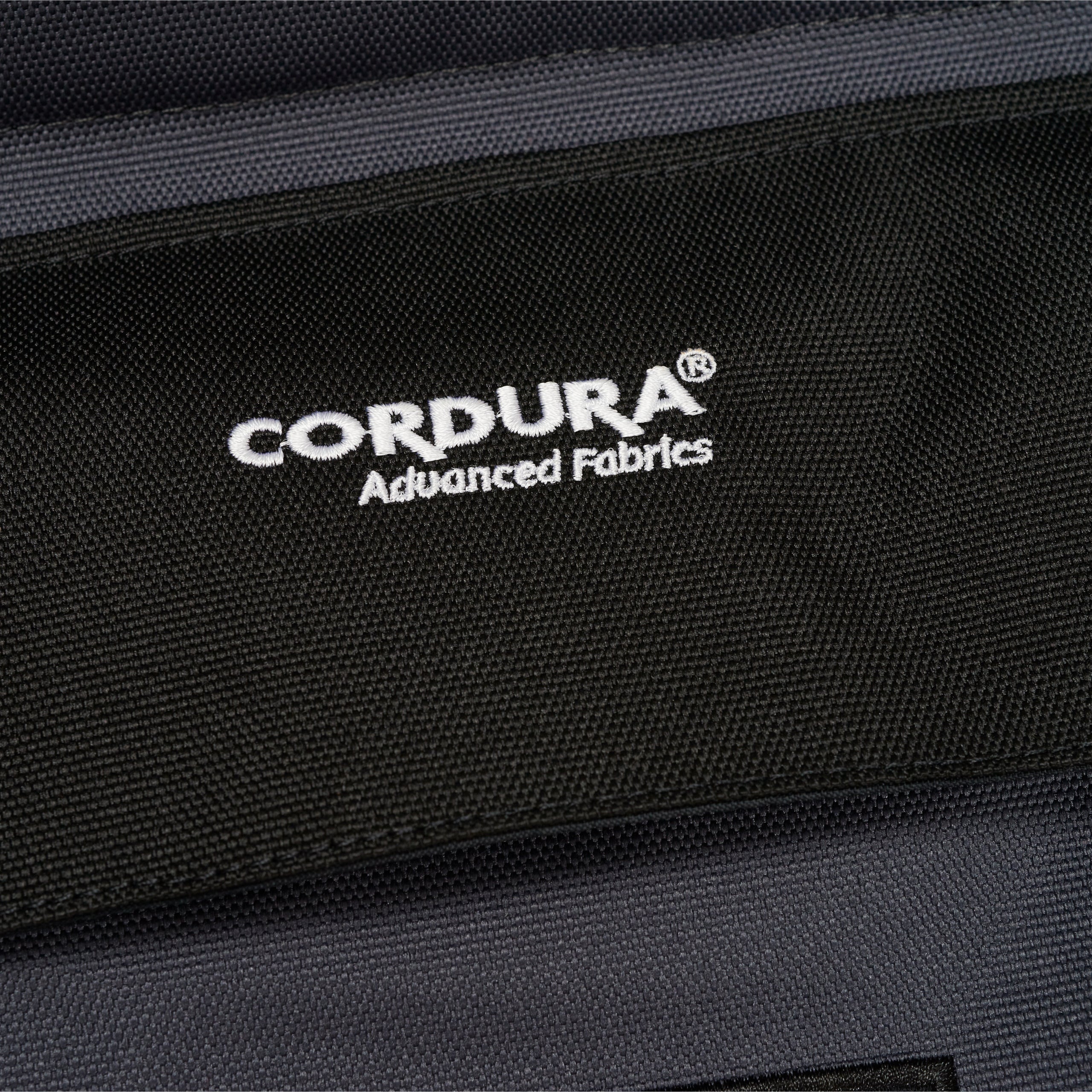 CORDURA DUCK CANVAS SHOULDER BAG CARBON / BLACK - 5