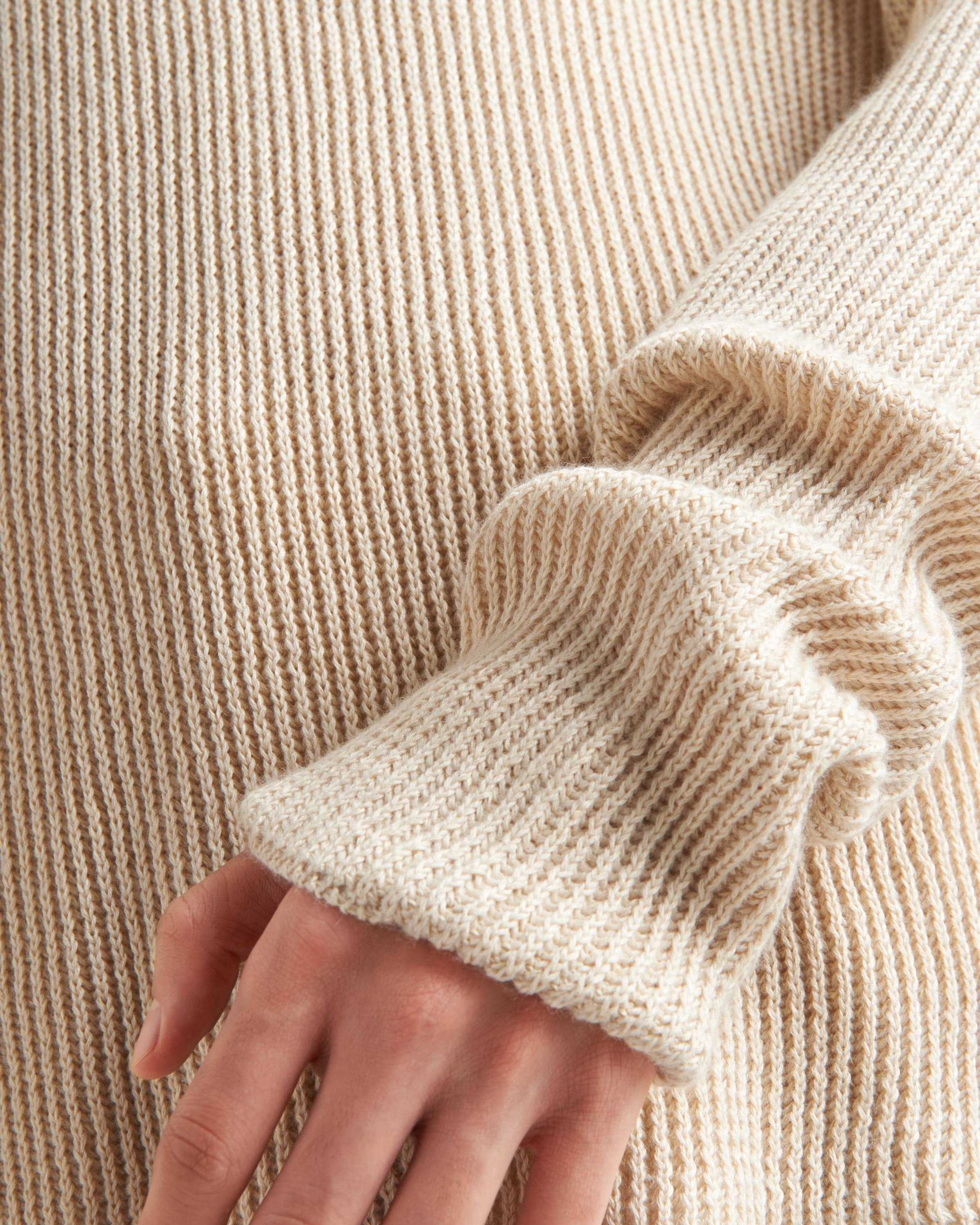 Cashmere and linen V-neck sweater - 6