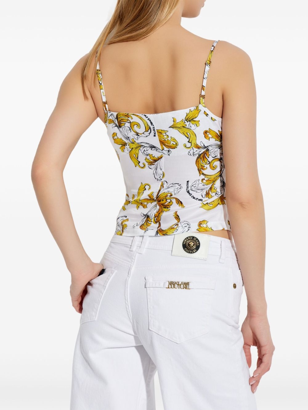 Barocco-print top - 4