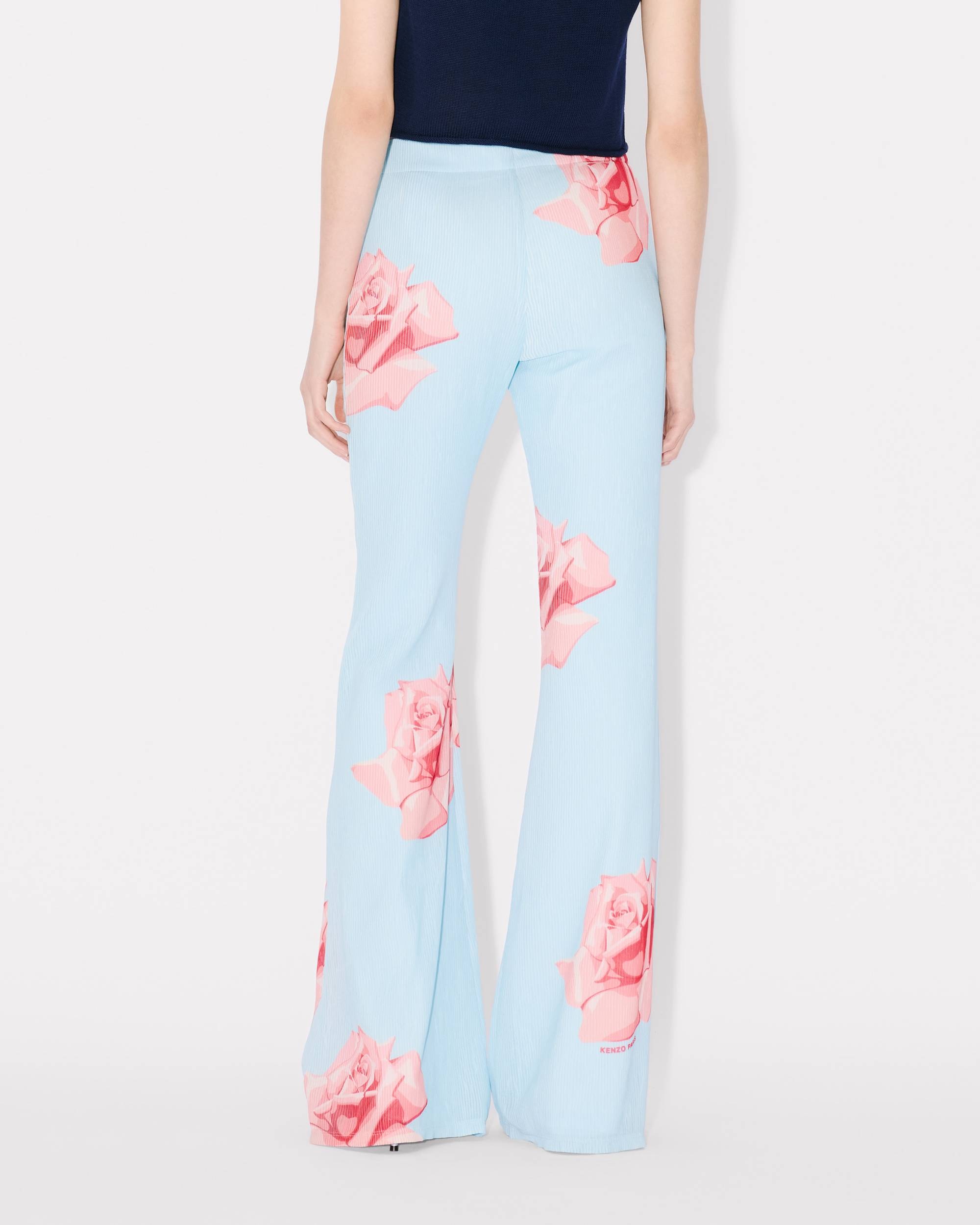 'KENZO Rose' pleated pants - 3