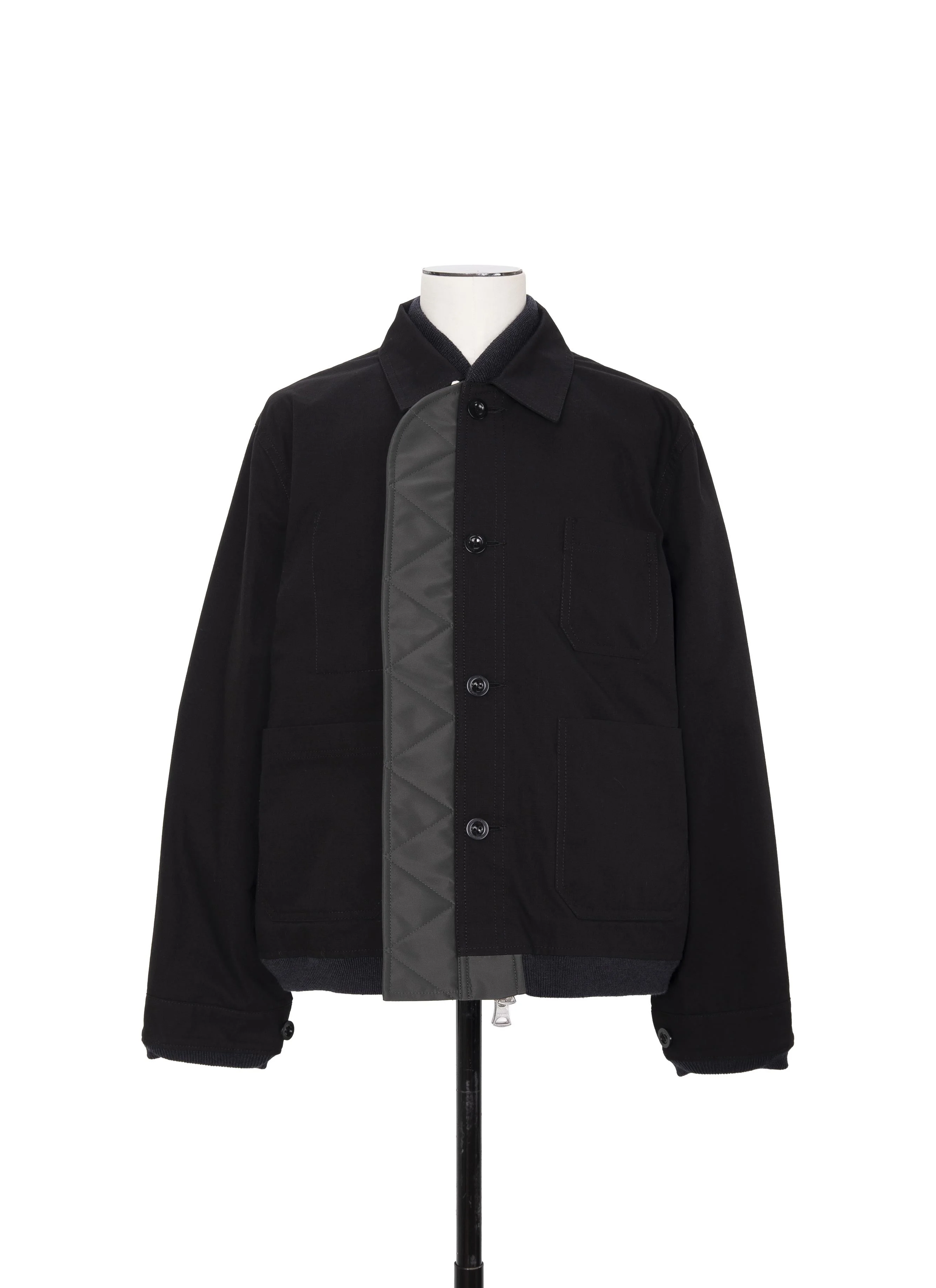 Nylon Twill x Rip Stop Reversible Blouson - 1