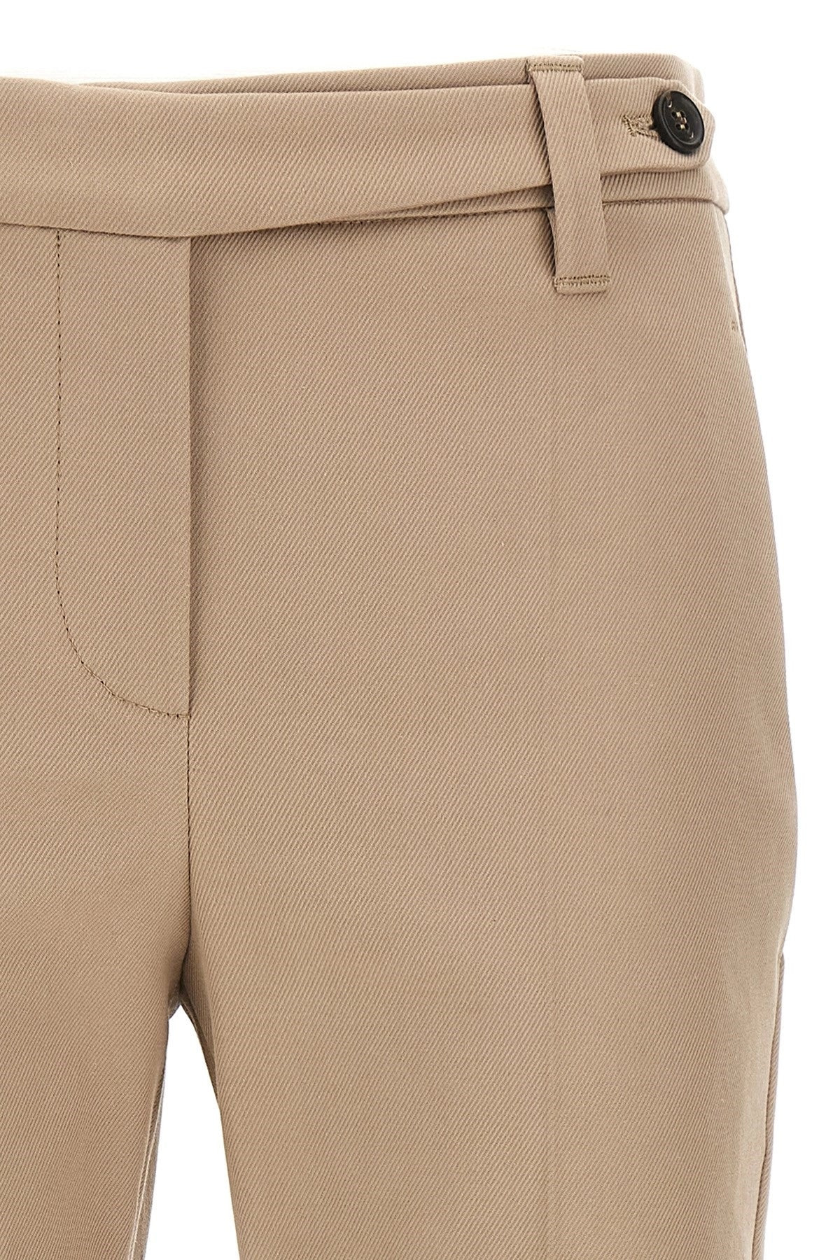 Brunello Cucinelli Women Monile Cotton Pants - 3