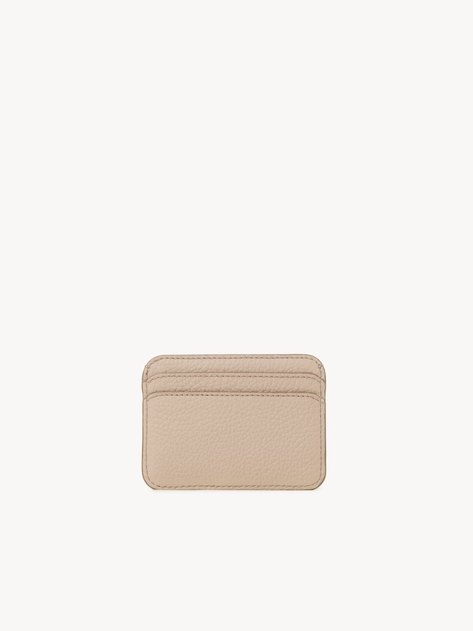 MARCIE CARD HOLDER IN GRAINED LEATHER - 4