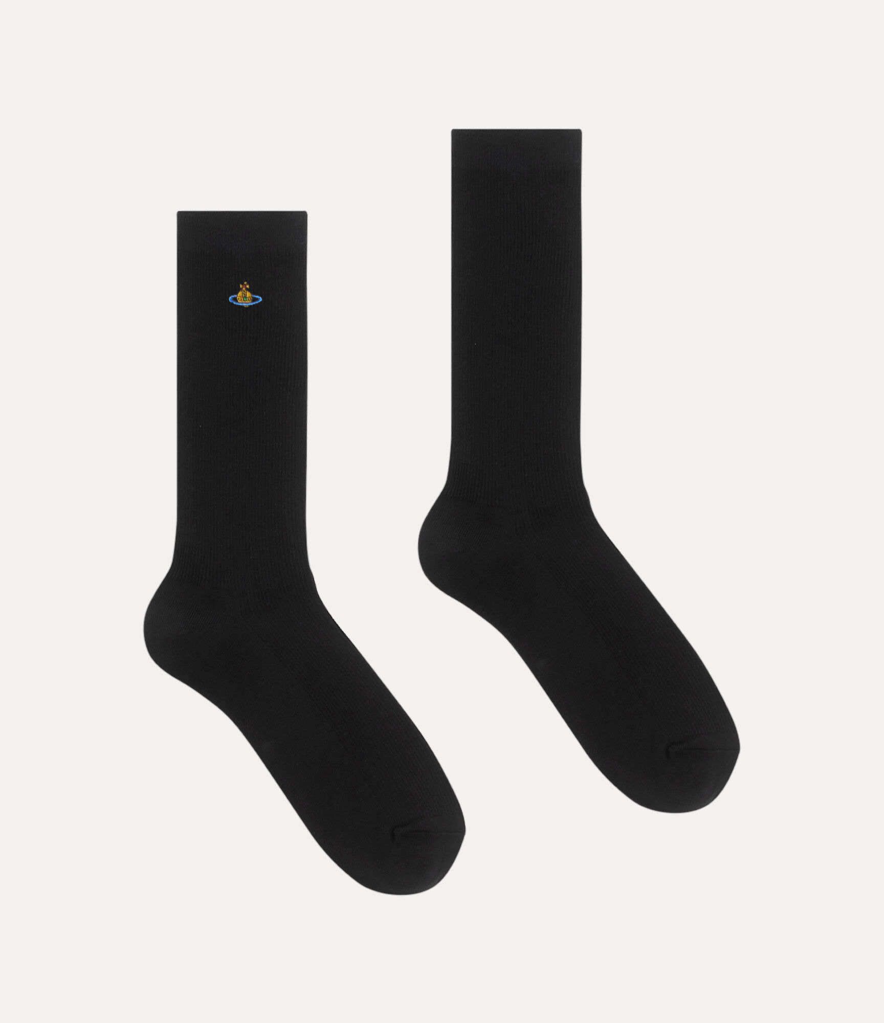 RIBBED CREW SOCK - 2