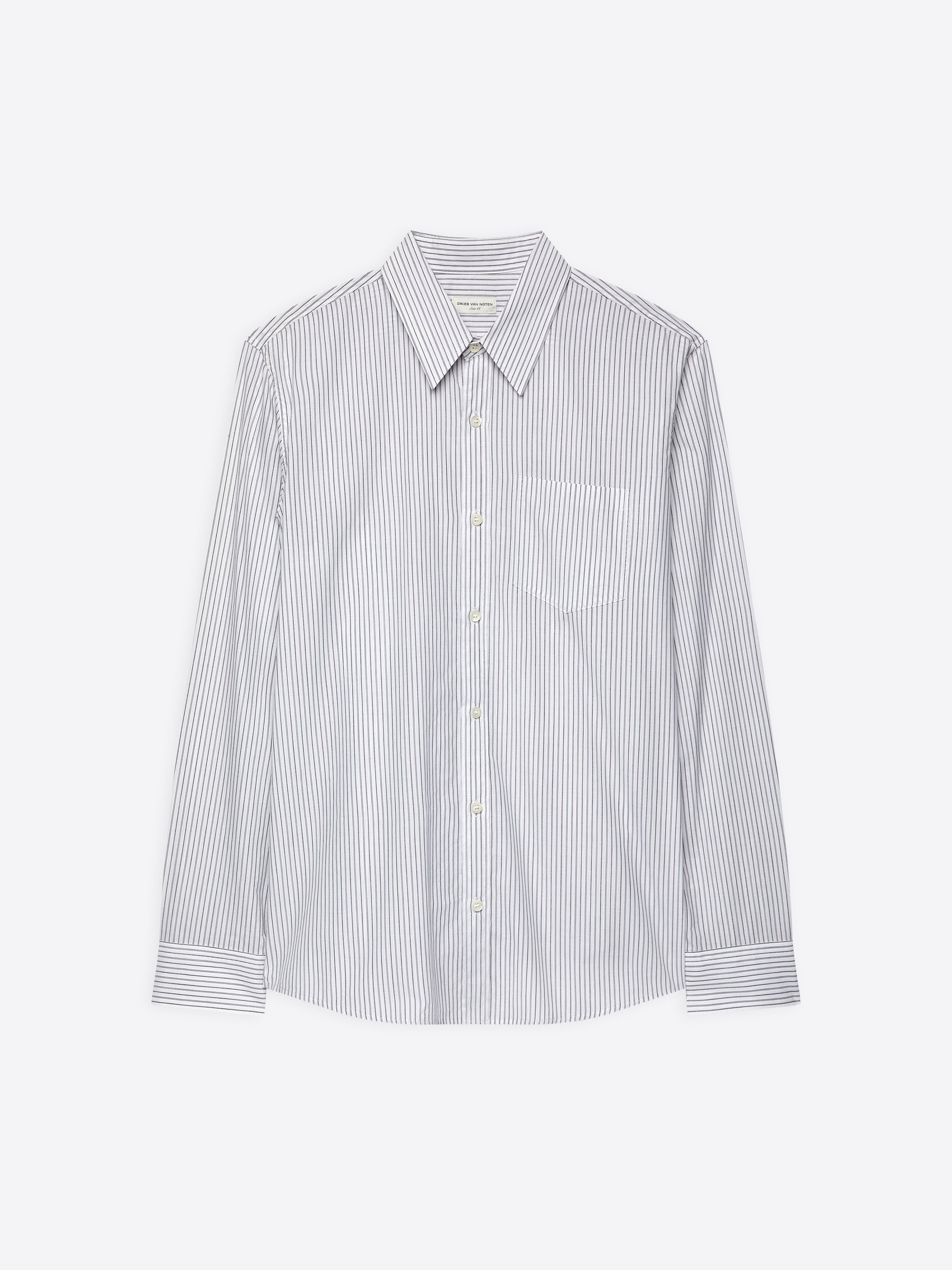 FITTED COTTON SHIRT - 1
