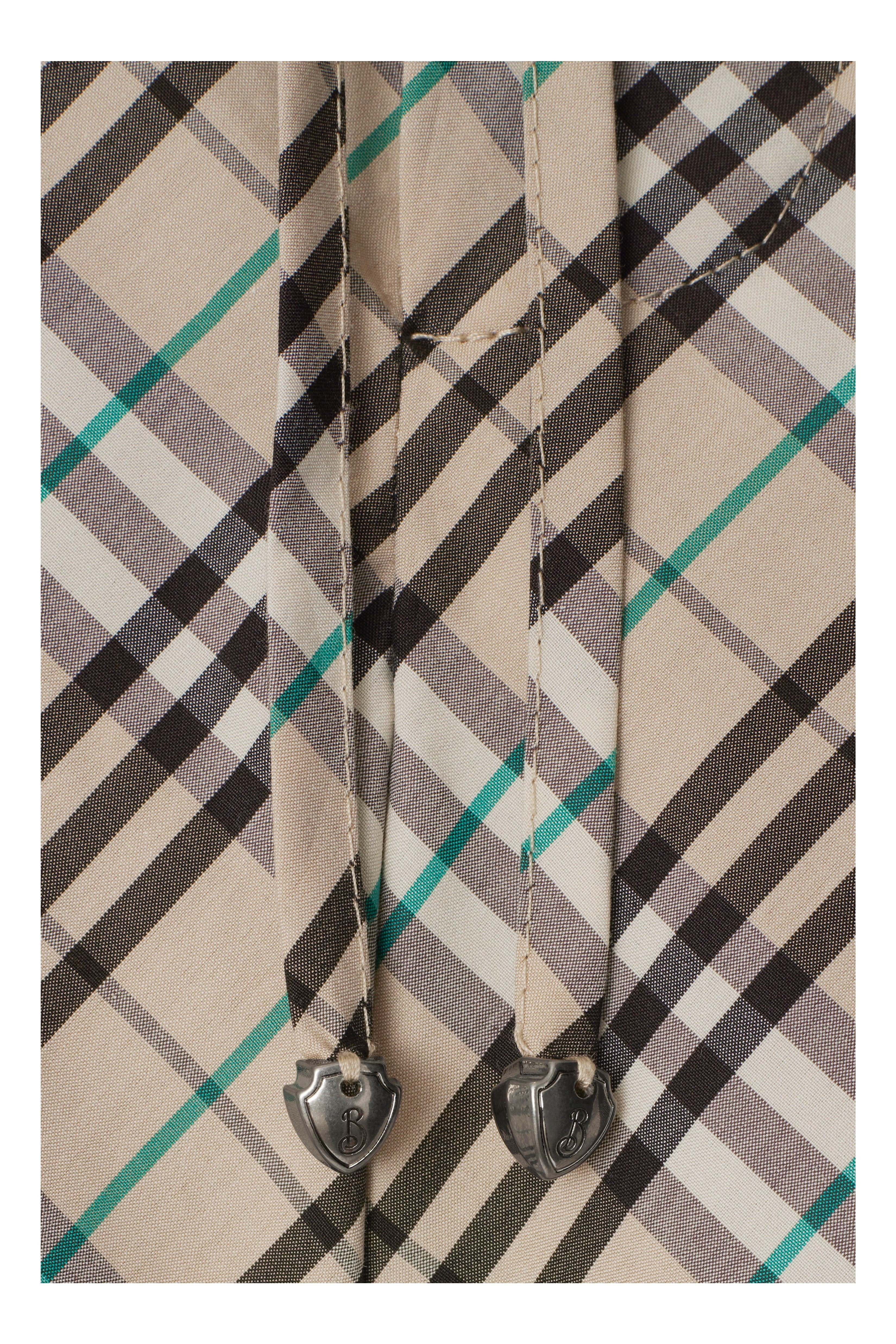 burberry Check Cotton Pyjama Shorts in Husk at Nordstrom - 5