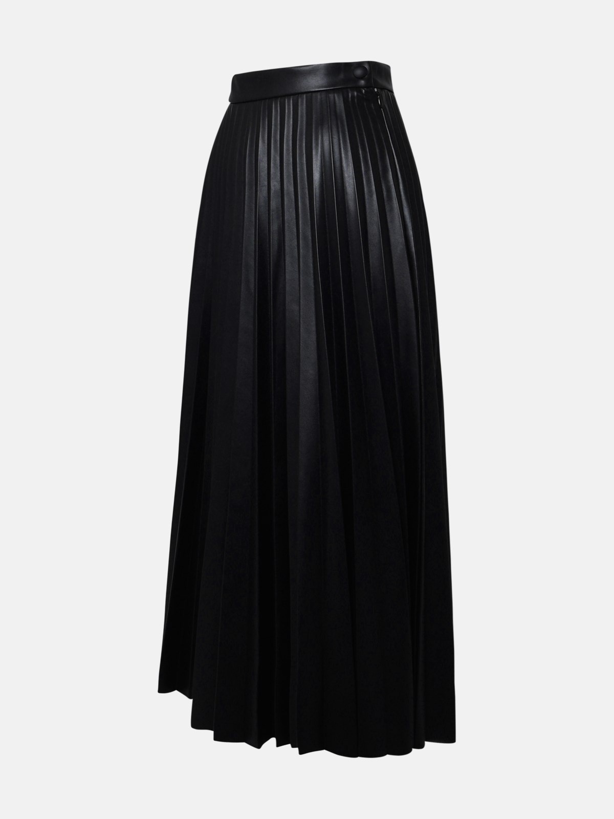 Black leather skirt - 2