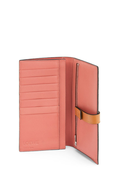 Loewe Large vertical wallet in soft grained calfskin outlook