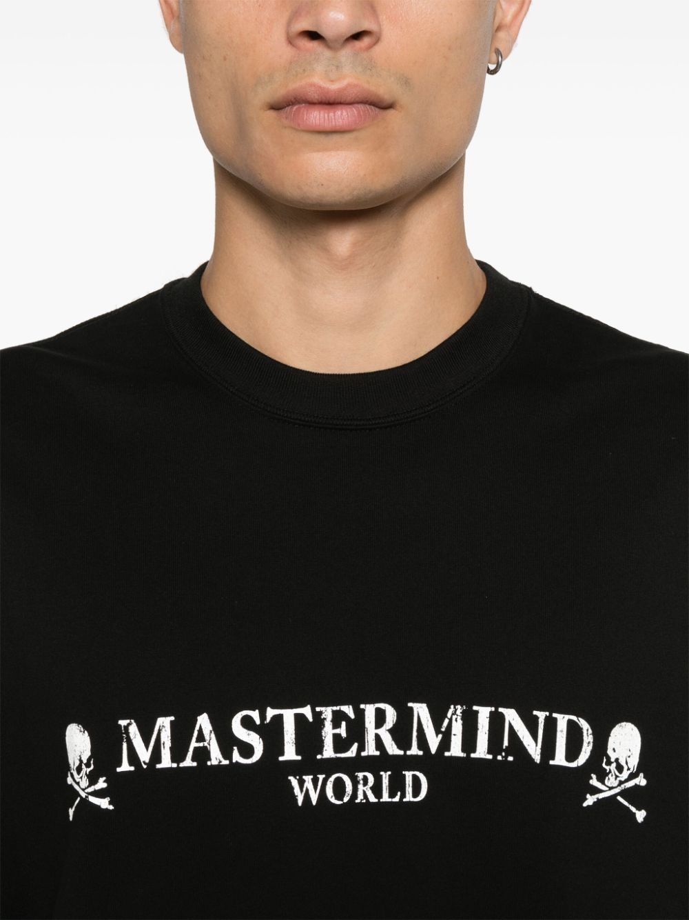 logo-print long-sleeve T-shirt - 4