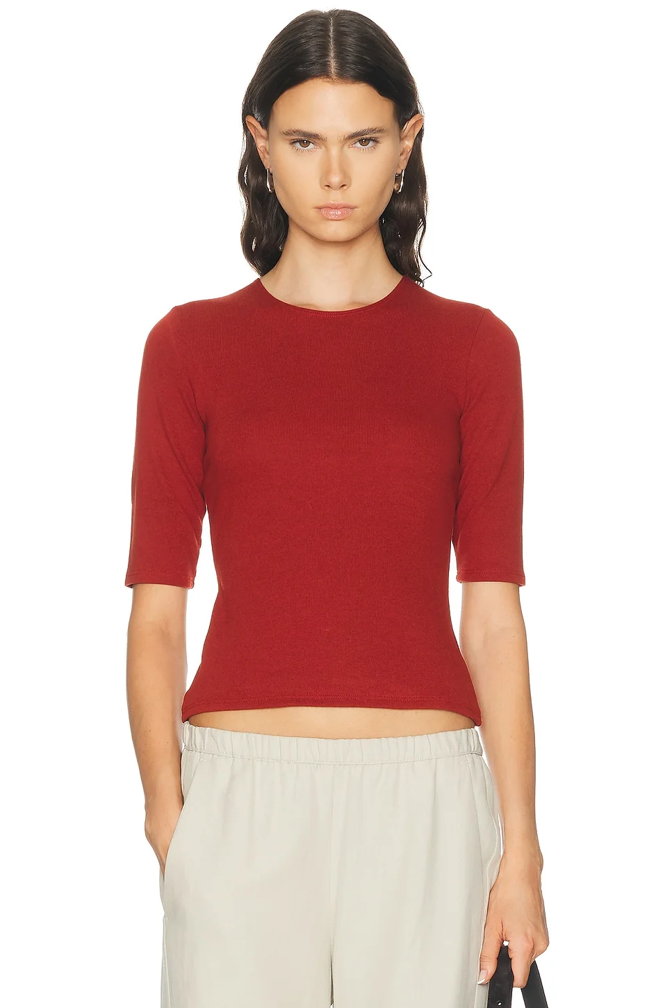 Lauren Mid Sleeve Tee - 1