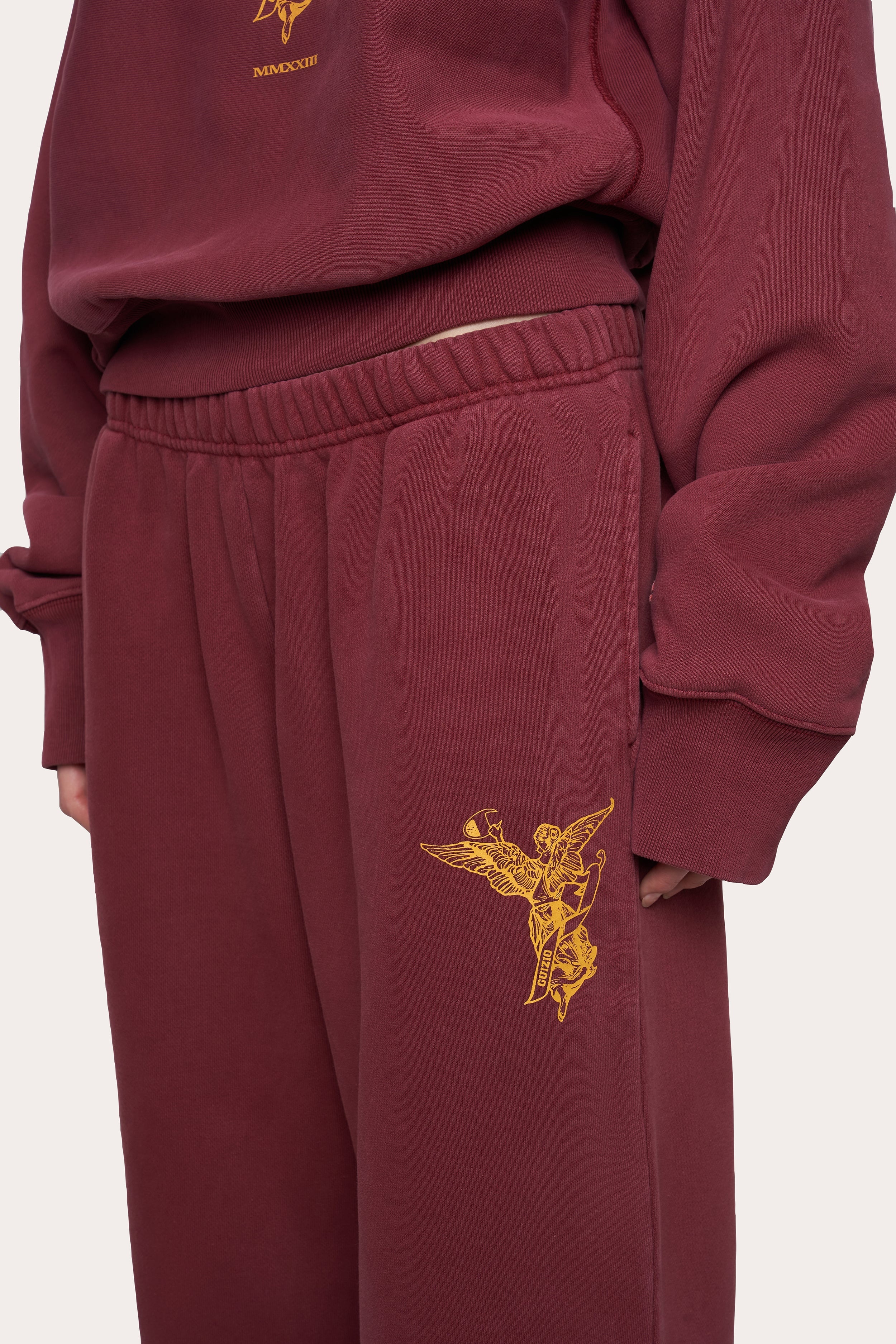 GUIZIO X CHAMPION REVERSE WEAVE FLARE SWEATPANTS - 3