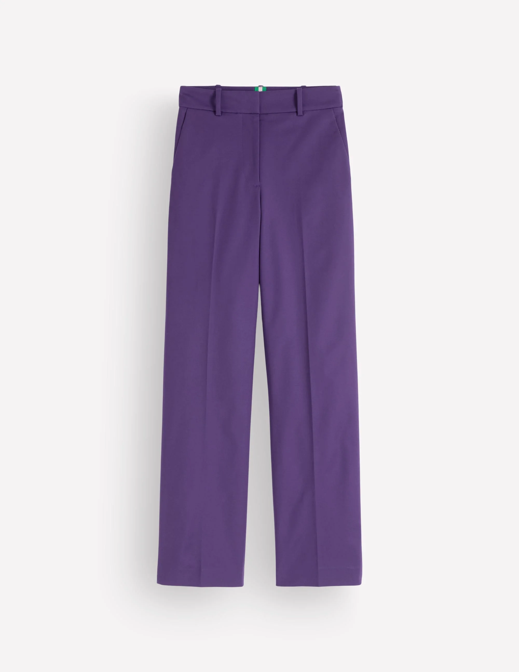 Canonbury Cotton Pants-Deep Grape - 1