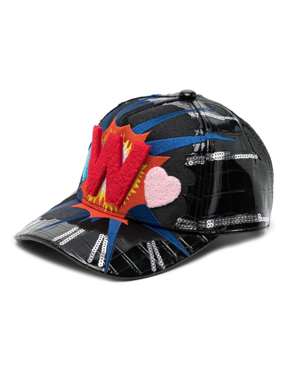 Walter Van Beirendonck Logo-Patch Cotton Cap