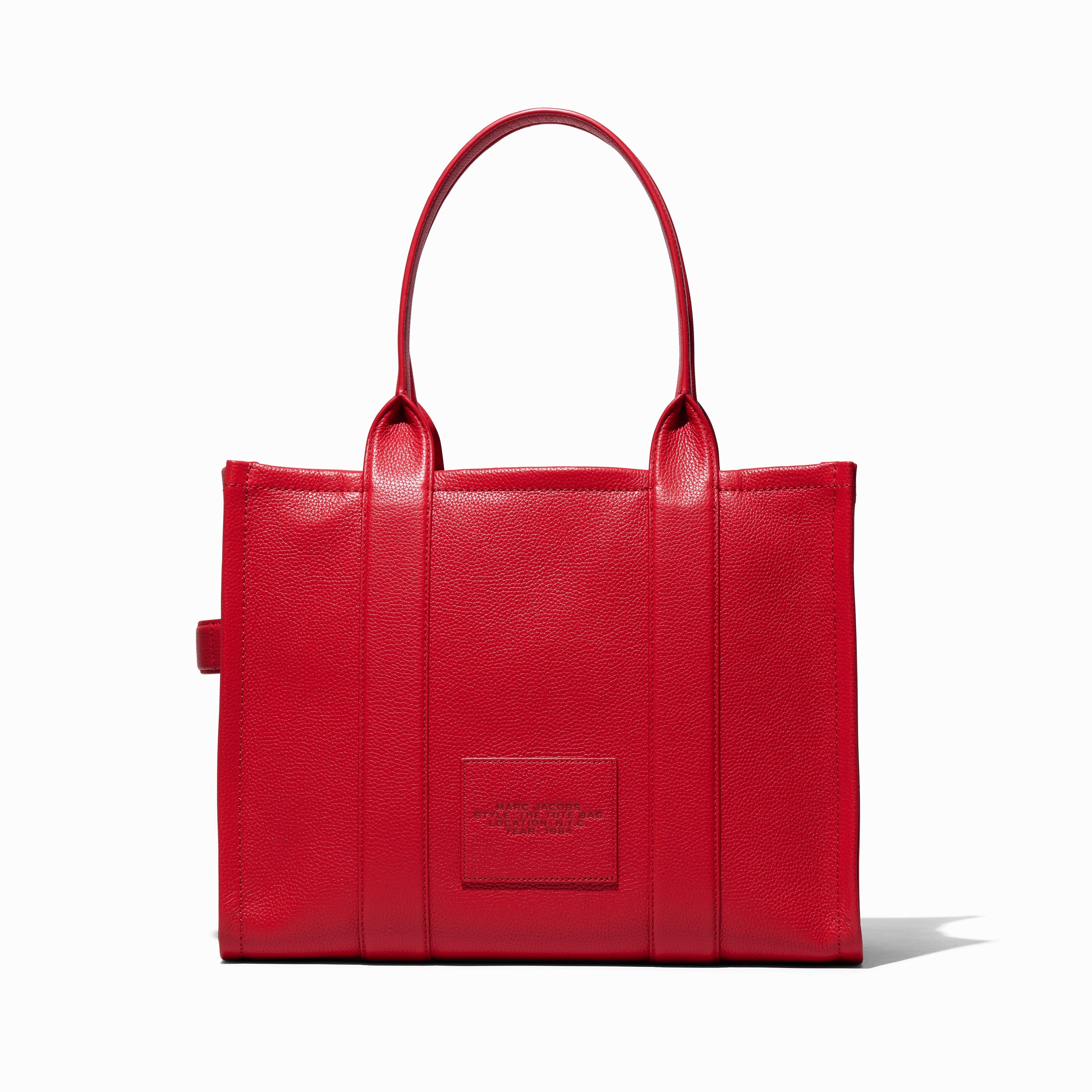 THE LEATHER LARGE TOTE BAG - 3