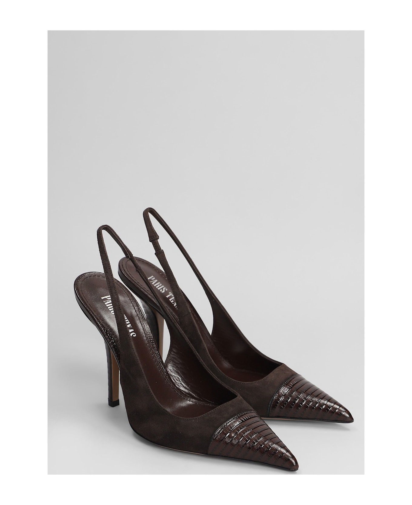 Miranda 105 Pumps In Dark Brown Suede - 2