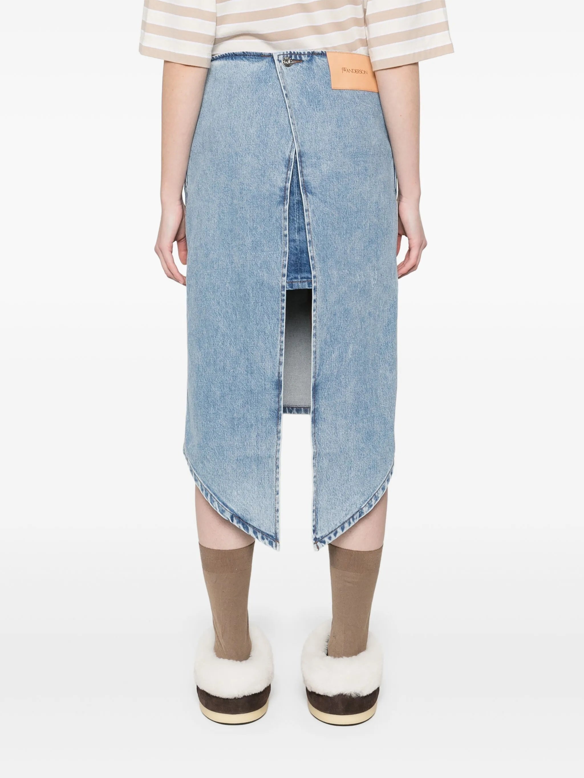 Layered Midi Skirt - 3