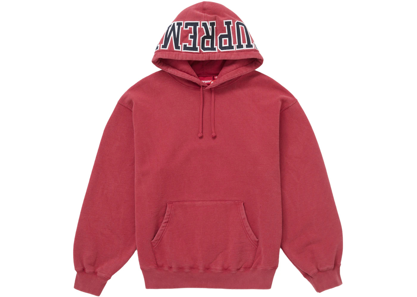 Supreme Team 94 Hooded Sweatshirt Red - 1
