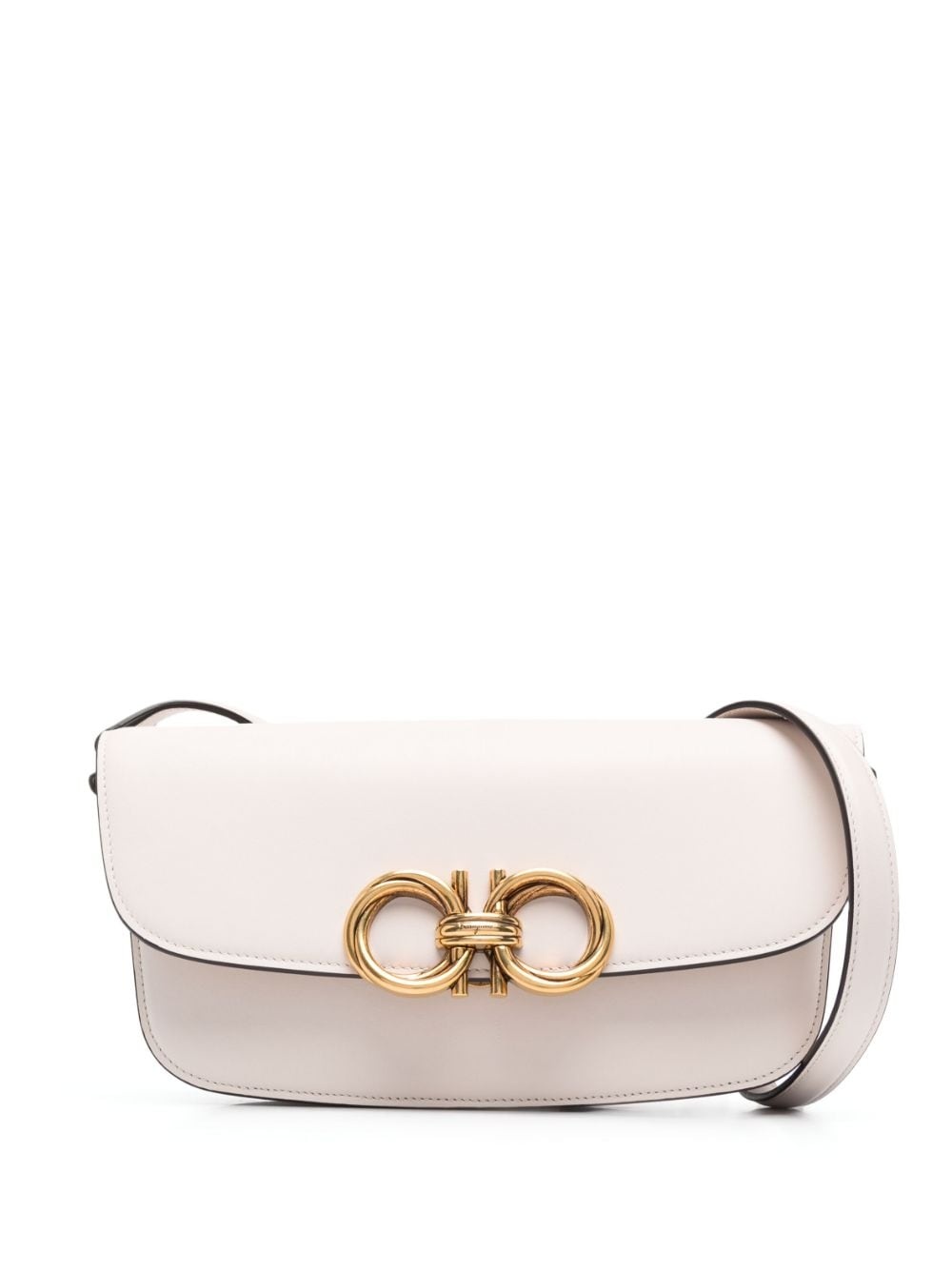 Trapezio leather shoulder bag - 1