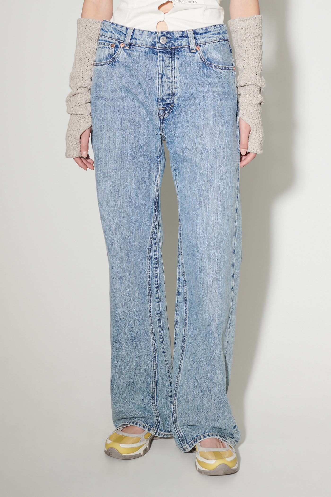 Treble Cut Shadow Wash Denim - 4