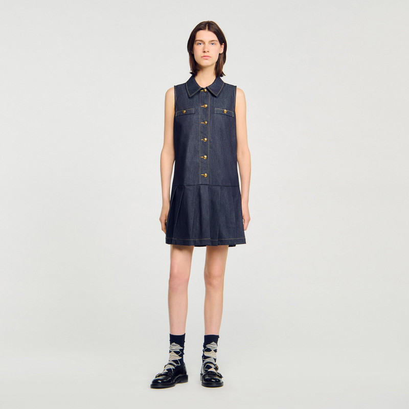 Sandro MINI DENIM DRESS outlook