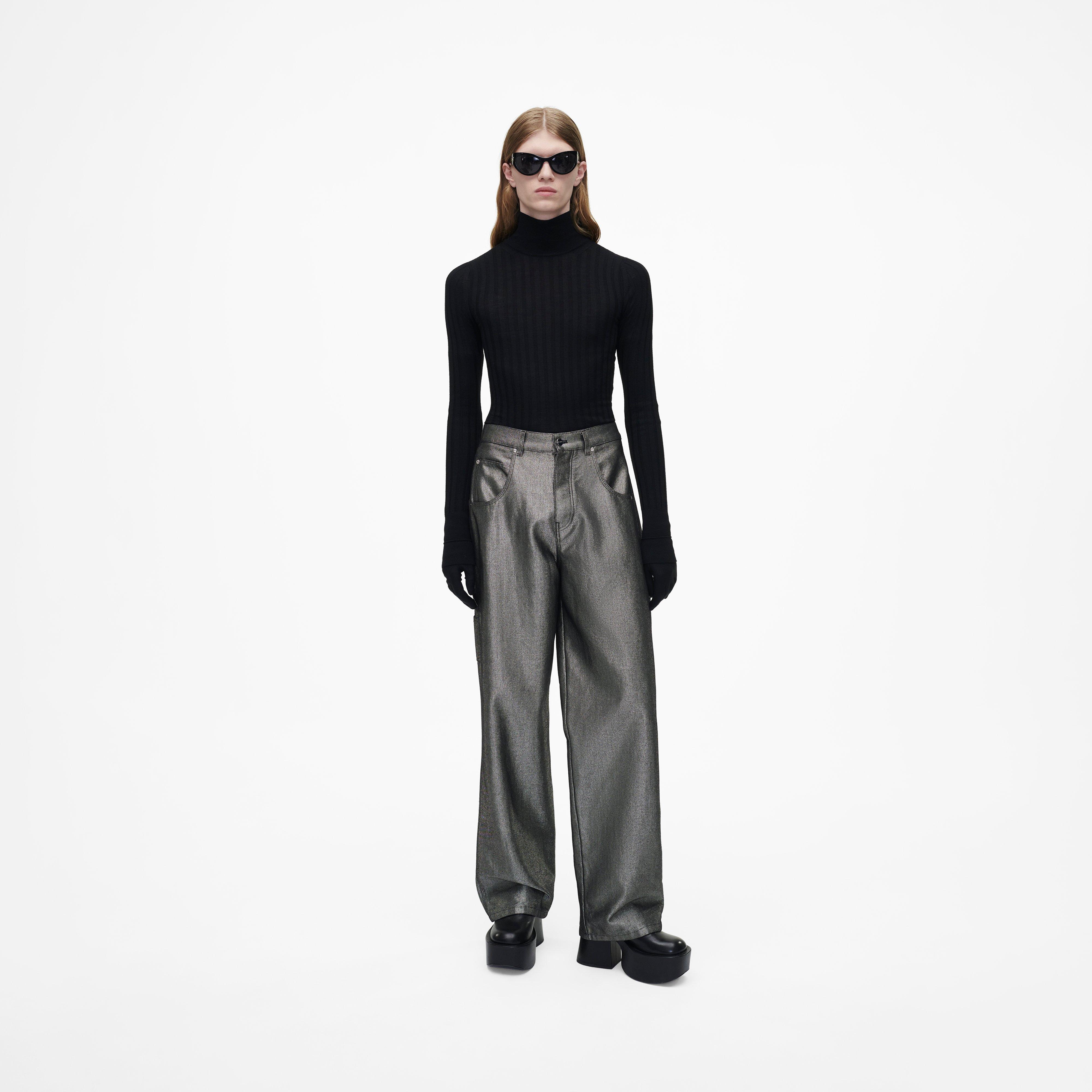 THE REFLECTIVE OVERSIZED JEANS - 7