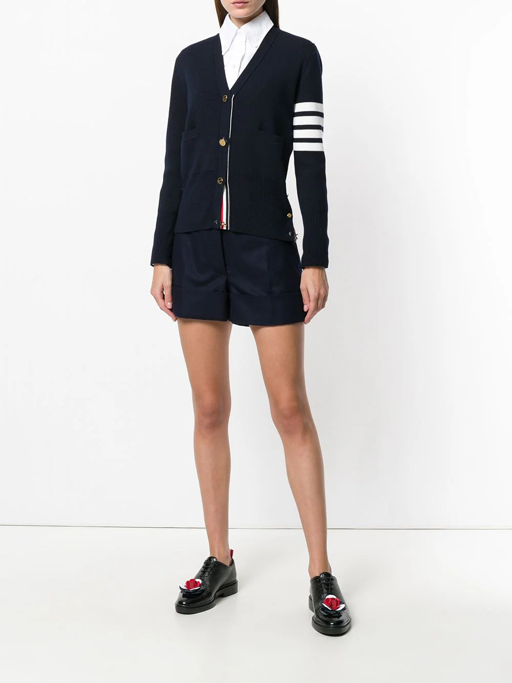 Milano Classic V Neck Cardigan - 2