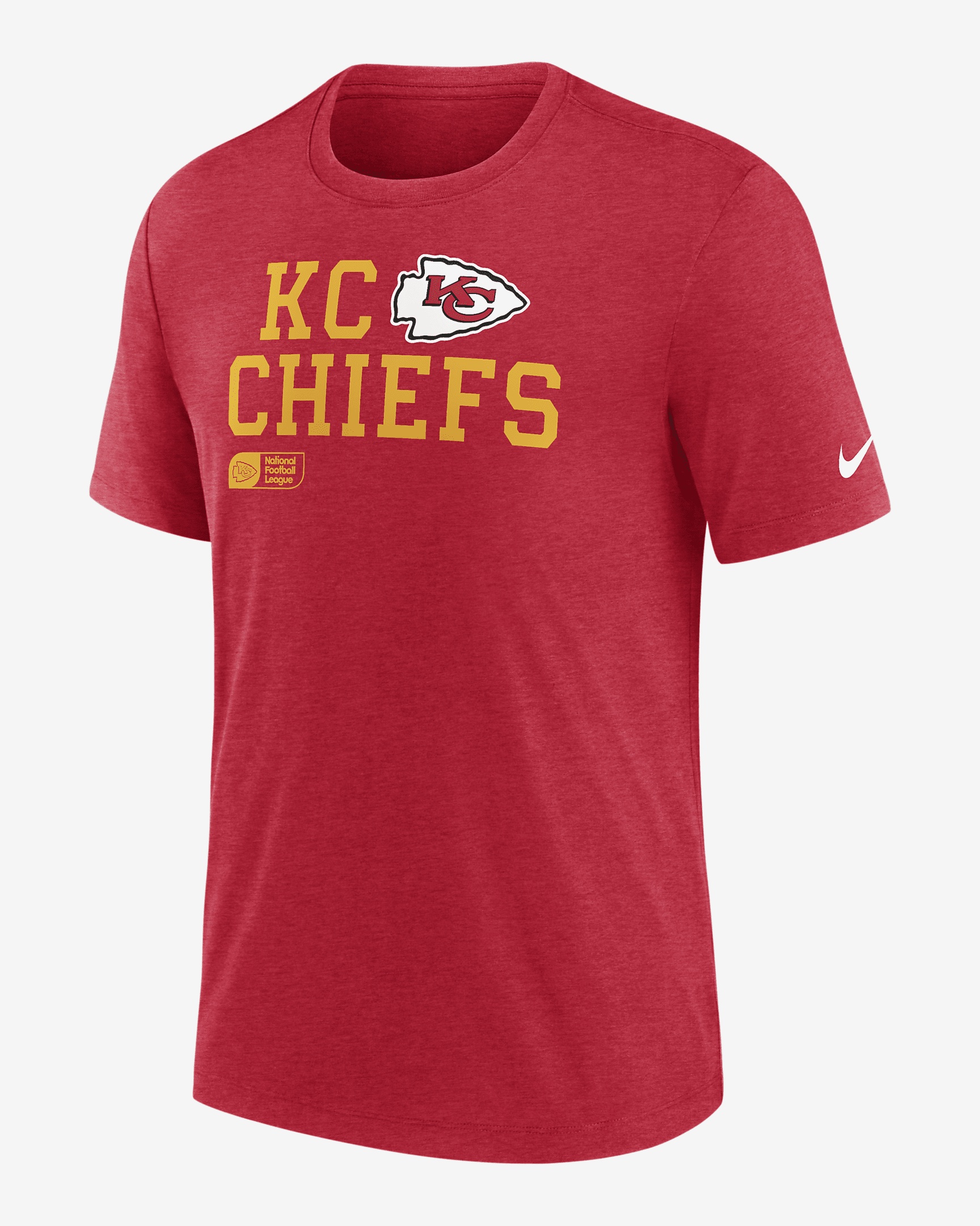 Kansas City Chiefs Overlap Lockup Men's Nike NFL T-Shirt - 1