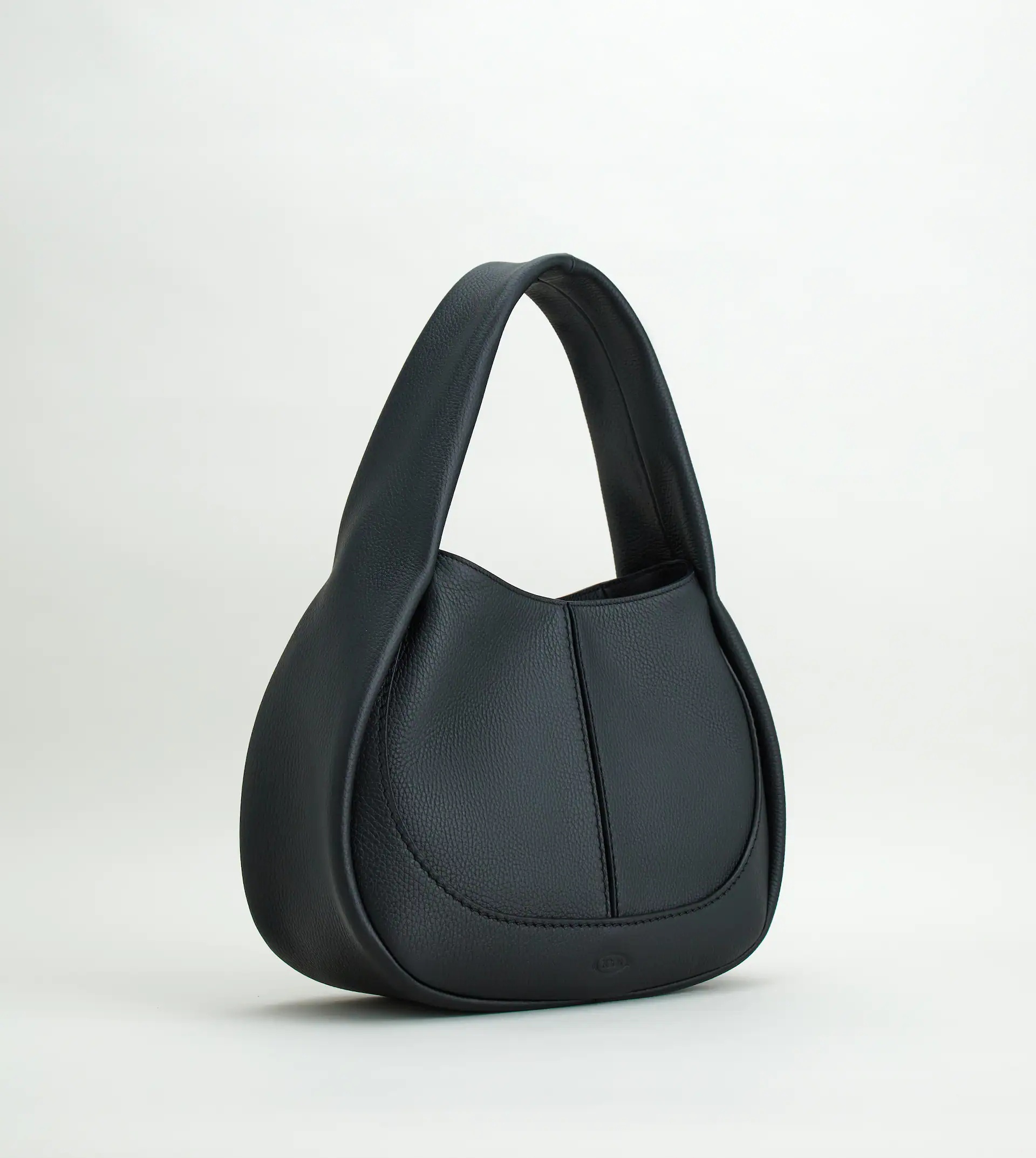 TOD'S SHIRT HOBO BAG SMALL - BLACK - 3